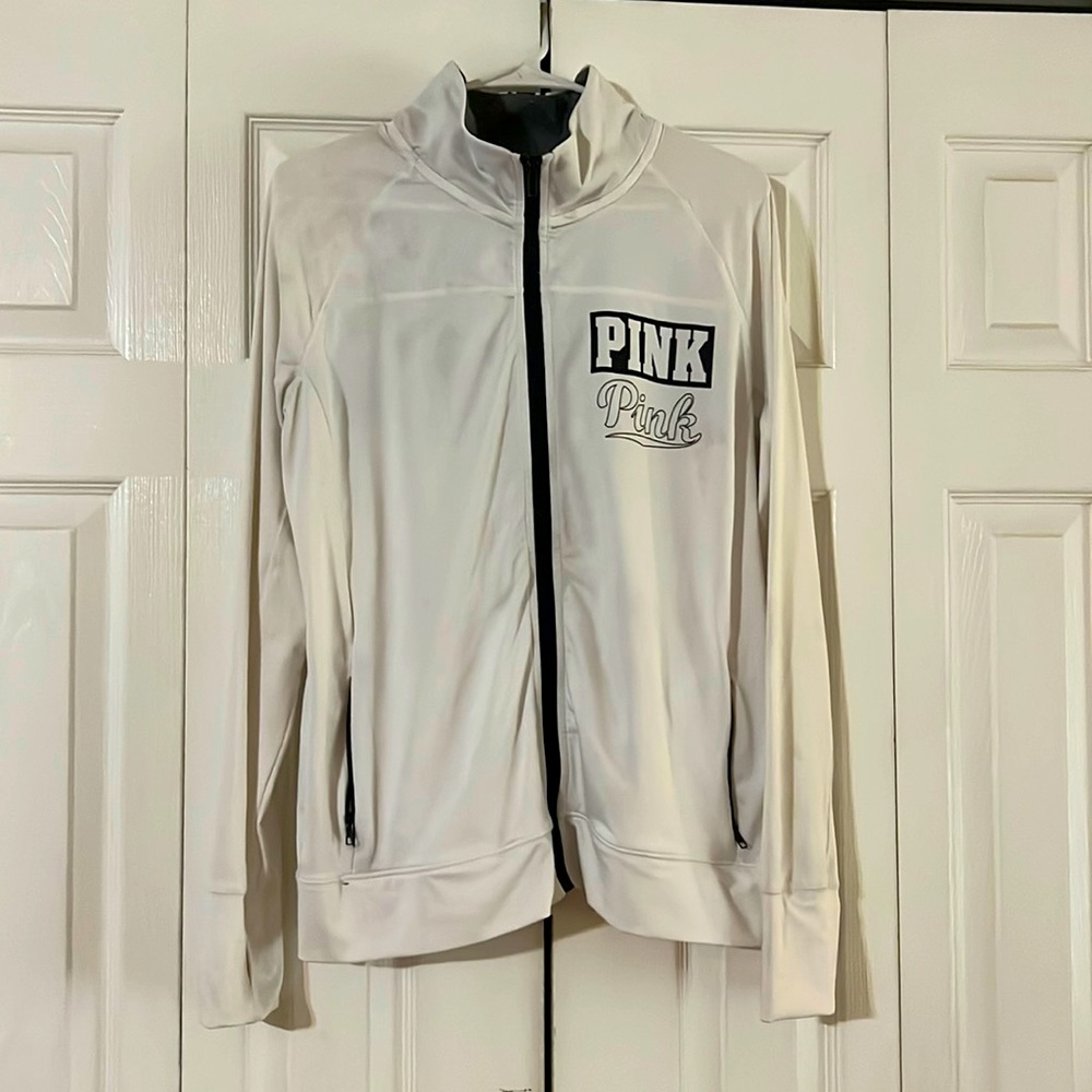 Pink Ultimate Zip up Sweater